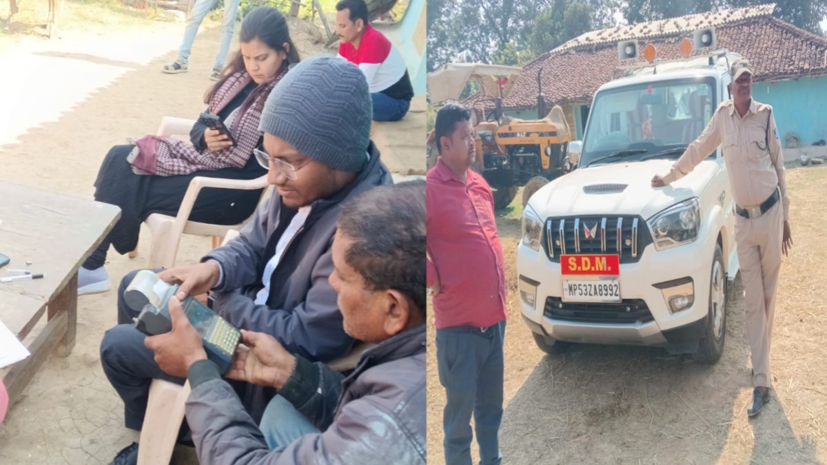 Sidhi news:एसडीएम ने उचित मूल्य दुकानों का किया निरीक्षण दिए निर्देश,कहा वितरण मे लापरवाही किये तो होगी कार्यवाही