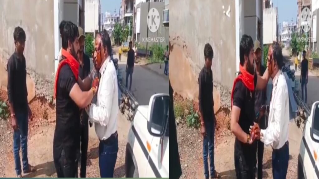 Sidhi news:सिविल सर्जन पर कालिख कांड: शिवसेना उपाध्यक्ष ने वीडियो बनाकर की कार्रवाई, थाने में पहुंचकर किया सरेंडर; पुलिस जांच में जुटी 10 20251103 140105 News E 7 Live