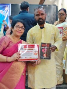 बिलासा के मंच से बिरसिंहपुर पाली की अरुणा पाराशर बनीं छंद साधना की पहचान 3 IMG 20251230 WA0032 News E 7 Live