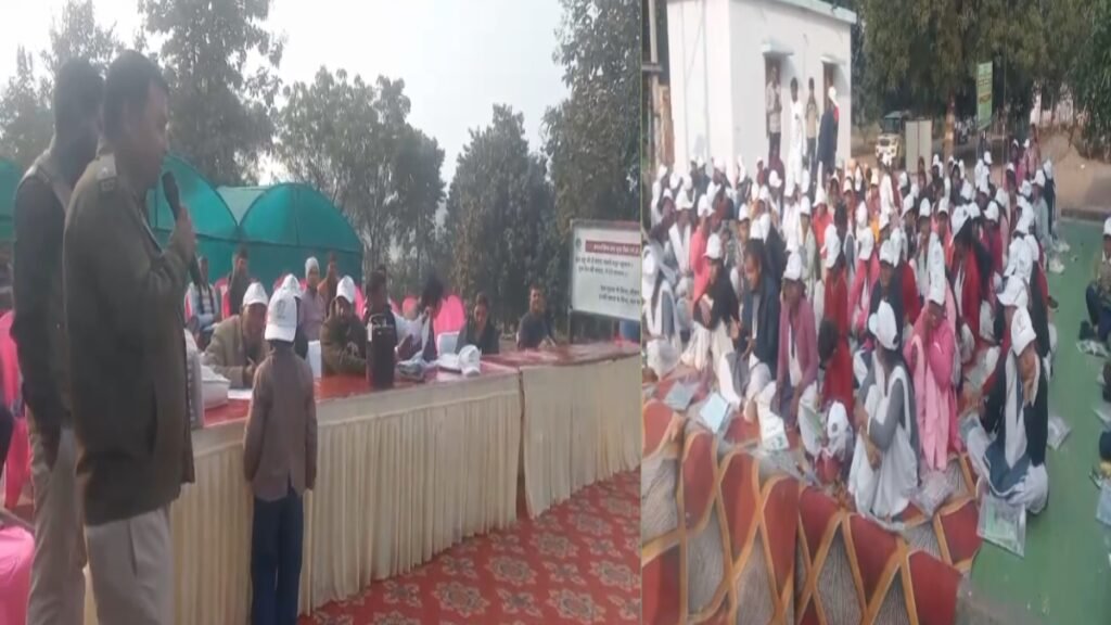 Sidhi news:बहरी वन परिक्षेत्र के सोन घड़ियाल (जोगदाह) में आयोजित हुआ अनुभूति कार्यक्रम, छात्रों ने जाना वनों का महत्व 6 20260113 083322 News E 7 Live