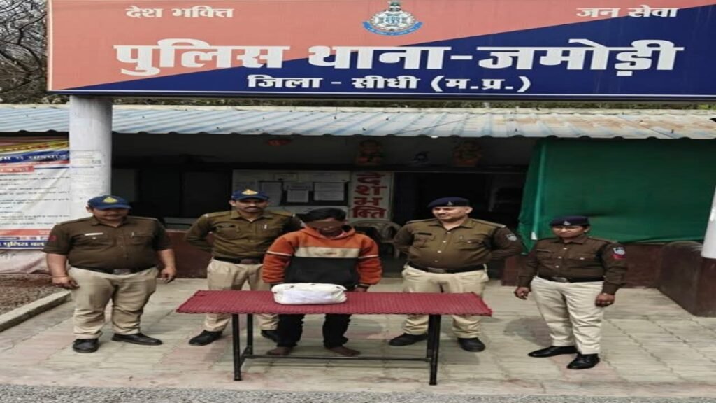 Sidhi news:सीधी: मोटरसाइकिल से गांजा सप्लाई कर रहा तस्कर जमोड़ी पुलिस की गिरफ्त में 9 20260223 184845 News E 7 Live