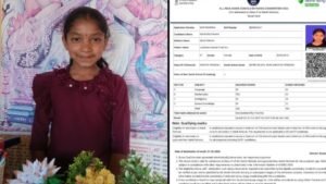 सरस्वती शिशु मंदिर कुसमी विद्यालय की होनहार छात्रा ने किया कमाल