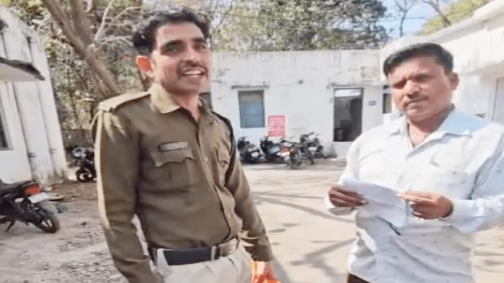 मुख्यमंत्री के प्रोग्राम के लिए पुलिस ने मांगे रजाई-गद्दे, टेंट संचालक का पेमेंट सिपाही ने हड़पा 4 IMG 20260225 WA0026 News E 7 Live