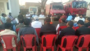 होली त्यौहार को लेकर थाने में हुई शांति समिति की बैठक