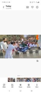 भाजपा और कांग्रेस कार्यकर्ता हुए आमने-सामने, देंगे जैसे स्थिति हुई