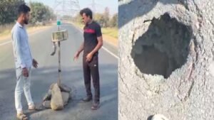 NH-39 पर ‘पाताल सुरंग’ का खतरा,अमिलई गांव में सड़क धंसी, 2 दिन में 3 बड़े हादसे,प्रशासन बेखबर 