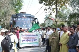 Sidhi news:किसान कल्याण वर्ष में किसानों के लिए 03 दिवसीय प्रशिक्षण-सह-भ्रमण कार्यक्रम प्रारंभ