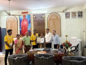 Sidhi news:प्रधानमंत्री कॉलेज ऑफ़ एक्सीलेंस के छात्रों ने राज्य स्तरीय शिविर में किया प्रतिनिधित्व