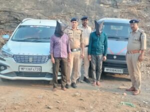 Sidhi news:सीधी पुलिस की 1200 किमी दूर 'धार' के जंगलों में सर्जिकल स्ट्राइक: अंतरराज्यीय चोर गिरोह का पर्दाफाश