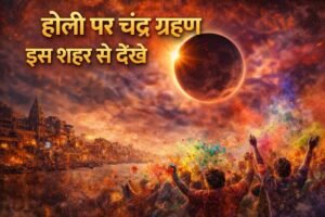 होली के शाम आज पड़ेगा पूर्ण चंद्र ग्रहण,पूर्णिमा पर पूर्ण चंद्रग्रहण की होगी खगोलीय घटना