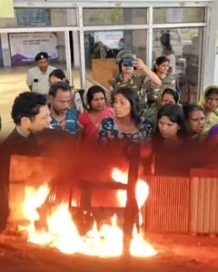 छात्र हत्याकांड के बाद बढ़ा तनाव,दूसरे जिलों से बुलाया गया पुलिस बल