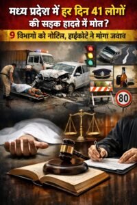मध्य प्रदेश में रोड एक्सिडेंट में 41 लोगों की हर दिन मौत कैसे? 9 विभागों को नोटिस, हाईकोर्ट ने मांगा जवाब