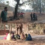 ट्रैक्टर पलटने से युवक की हुई मौत,रेत कारोबारी का ट्रैक्टर चलाता था युवक