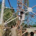 हाईवोल्टेज ड्रामा, कोतवाली थाने टॉवर पर चढ़ा युवक,चार घंटे की मशक्कत के बाद उतारा