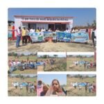 करवाही ग्राम पंचायत में जल संरक्षण की मुहिम तेज, तालाब परिसर में चला सफाई अभियान।