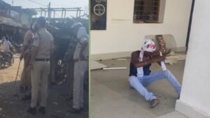  ‘साइड करो बोलेरो’ से भड़की हिंसा, 400 की भीड़, घर में घुसकर पिटाई, फिर थाने पर हमला