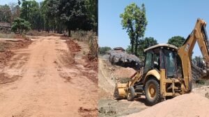 वाह रे भ्रष्टाचार,10 मीटर में डबल पुलिया बनाई तो कहीं बिना सड़क के ही हो रहा पुलिया निर्माण