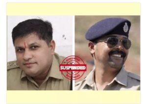 एसपी ने किया थाना प्रभारी सहित 2 पुलिसकर्मी को किया निलंबित