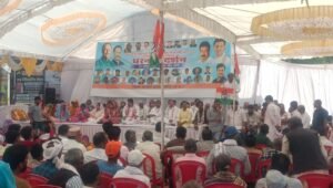 सीधी में कांग्रेस का बड़ा शक्ति प्रदर्शन, महंगाई, बेरोजगारी और किसानों के मुद्दों पर सम्राट चौक बना आंदोलन का केंद्र