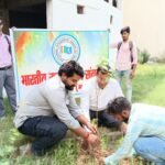 पर्यावरण संरक्षण के लिए मैदान में उतरी एनएसयूआई, विक्रांत सिंह परिहार के नेतृत्व में सीधी में वृक्षारोपण
