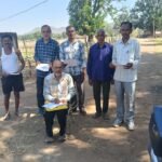 पैक्स सदस्यता अभियान अंतर्गत किसानों से संपर्क कर दिलाई गई सदस्यता