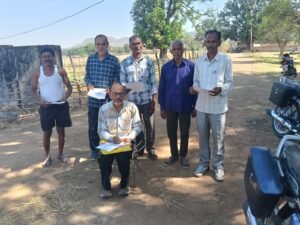 पैक्स सदस्यता अभियान अंतर्गत किसानों से संपर्क कर दिलाई गई सदस्यता