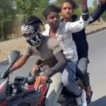 रीलबाज़ी का खौफनाक अंत,120 की रफ्तार, हाथ में पिस्टल लाइटर और पलक झपकते बुझ गए 3 घरों के चिराग