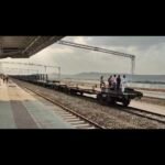 चुरहट में गूंजी ट्रेन की पहली सीटी, सीधी रेल परियोजना ने पकड़ी रफ्तार