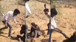 सीधी में खूनी संघर्ष का VIDEO वायरल: तिलक से लौट रहे परिवार पर हमला, युवक को बेल्ट-डंडों से पीटा; बहरी में 13 आरोपियों पर FIR