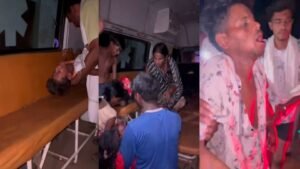 सीधी में दर्दनाक सड़क हादसा,मिनी हाइवा ने बाइक को मारी टक्कर, एक की मौत, मासूम समेत तीन गंभीर घायल