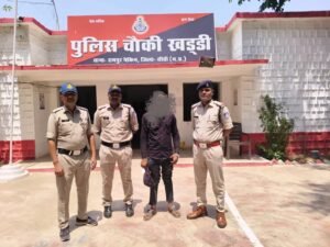 नाबालिग बालिका को बहला-फुसलाकर ले जाने वाले आरोपी को पुलिस ने किया गिरफ्तार