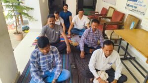 तनाव मुक्त पुलिसिंग की ओर कदम,कुसमी थाना परिसर में हुआ हार्टफूलनेस ध्यान कार्यक्रम