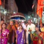 श्रद्धा और भक्ति से गूंजा पाली नगर, साँई बाबा मंदिर की 21वीं वर्षगांठ पर निकली भव्य पालकी यात्रा