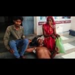 रिश्वतखोरी में पकड़े गए डॉक्टर स्वतंत्र पटेल ने घायल मरीज को अस्पताल के बाहर निकाला