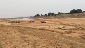 गोपद नदी से रातभर अवैध उत्खनन, 30 से अधिक ट्रैक्टर-डग्गियों से परिवहन, ग्रामीणों ने उठाए प्रशासन पर सवाल