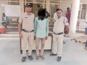 Sidhi news:बहरी पुलिस को बड़ी सफलता : 03 माह से फरार एवं ₹5,000 के इनामी आरोपी को सिंगरौली से किया गिरफ्तार