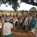 कुसमी में कांग्रेस का जनसंपर्क अभियान, पीड़ित परिवार के आंसू पोंछने के साथ भाजपा सरकार पर साधा निशाना