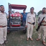 सोन नदी के खड़बड़ा घाट पर बड़ी कार्रवाई: अवैध रेत उत्खनन में लिप्त ट्रैक्टर-ट्रॉली जप्त