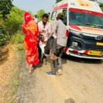 करियाझर के जंगल में तेज रफ्तार बाइक खाई में गिरी, तीन युवक घायल; एक की हालत गंभीर, रीवा रेफर