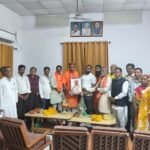 राष्ट्रीय अध्यक्ष रवि चाणक्य के रतलाम आगमन पर हुआ भव्य स्वागत