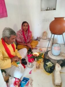 थाना परिसर स्थित शिव मंदिर में प्रदोष पर्व पर विशेष पूजा-अर्चना एवं सुंदरकांड पाठ संपन्न