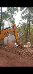 अतिक्रमण को लेकर तहसीलदार की बड़ी कार्यवाही,राजन रिसोर्ट परसिली के अतिक्रमण को कराया मुक्त