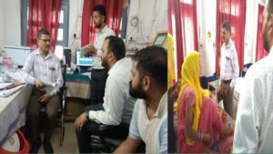 सीएमएचओ ने सिहावल क्षेत्र की स्वास्थ्य संस्थाओं का किया औचक निरीक्षण