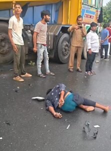NH-39 के जोगी पहरी के पास भीषण सड़क हादसा, एक की मौके पर मौत, दूसरा गंभीर