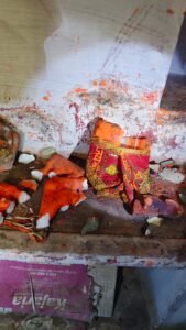 एक माह के नाती की मौत से आहत बुजुर्ग ने गुस्से में हनुमान मंदिर की मूर्ति खंडित की, पुलिस ने दर्ज किया मामला