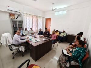 एसडीएम अजय शर्मा ने ली विकासखंड स्तरीय समीक्षा बैठक, विभागीय कार्यों की प्रगति पर दिए आवश्यक दिशा-निर्देश।