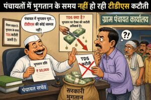 पंचायतों में वेंडरों के भुगतान पर नहीं हो रही टीडीएस कटौती